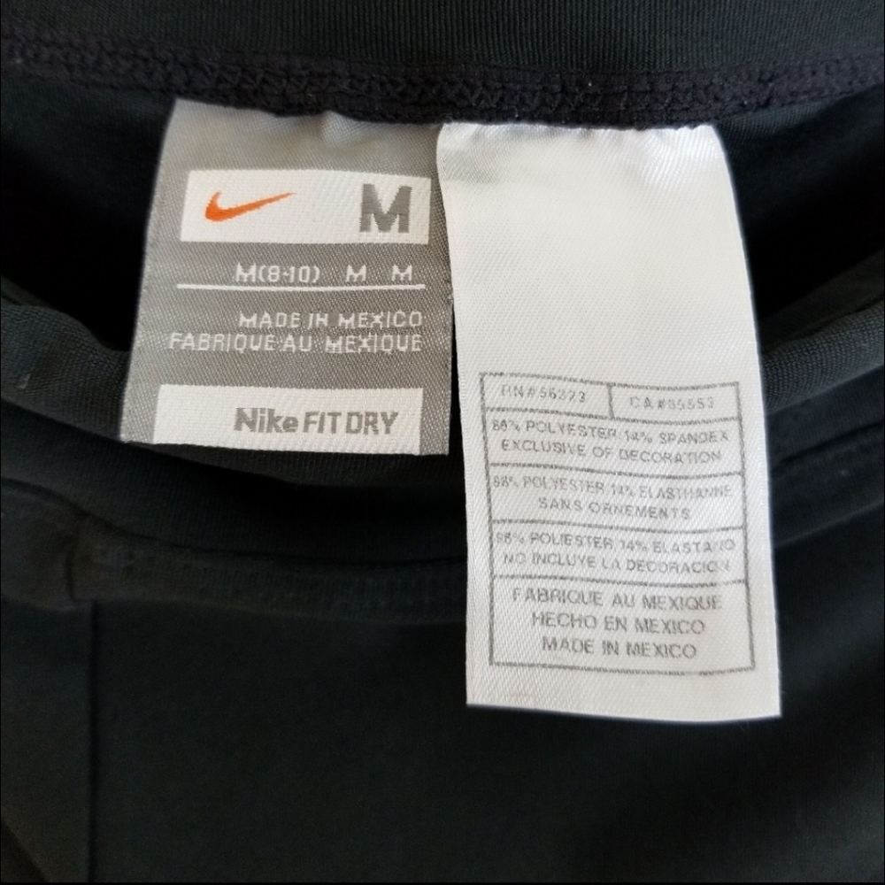 Nike| fit dry black workout capri size medium - Picture 4 of 4